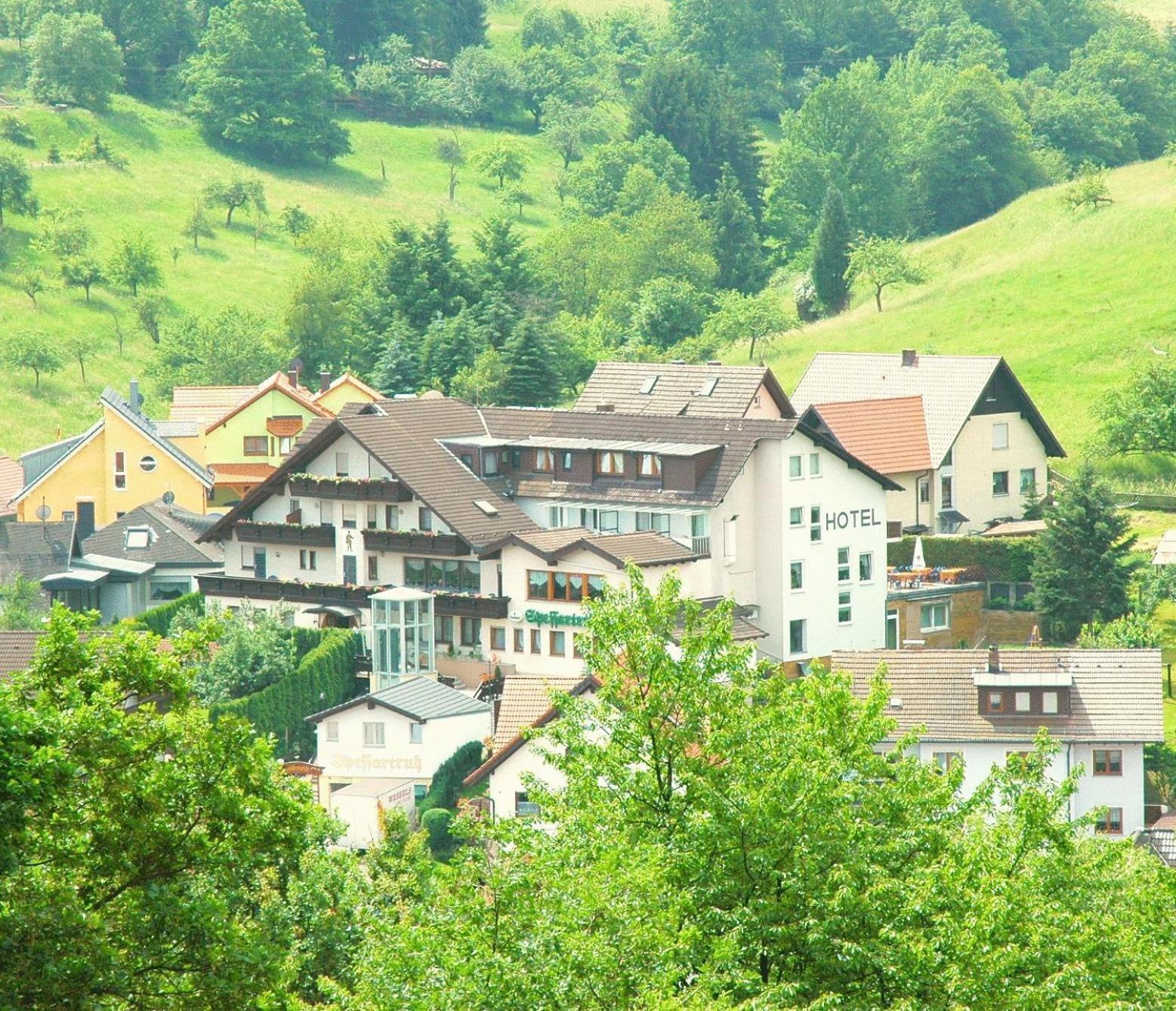 Landhotel Spessartruh Frammersbach Esterno foto